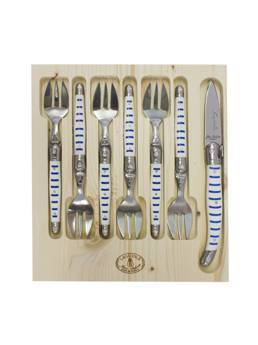 Jean Dubost 7 Piece Mariniere Collection Oyster Set