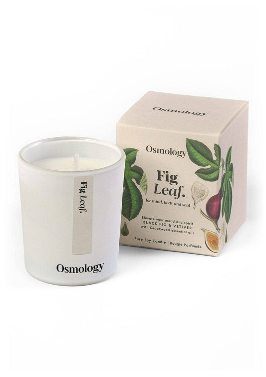 Fig Leaf Mini Botanical Votive Candle