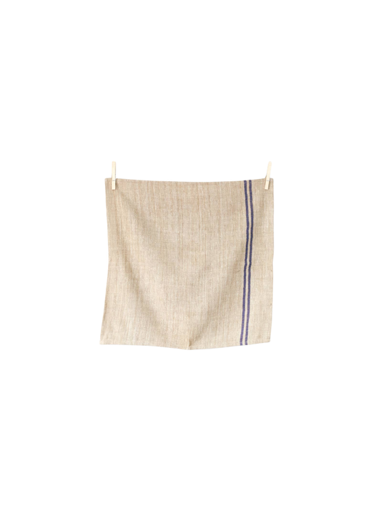 Heirloom Stripe Napkins: Blue Stripe