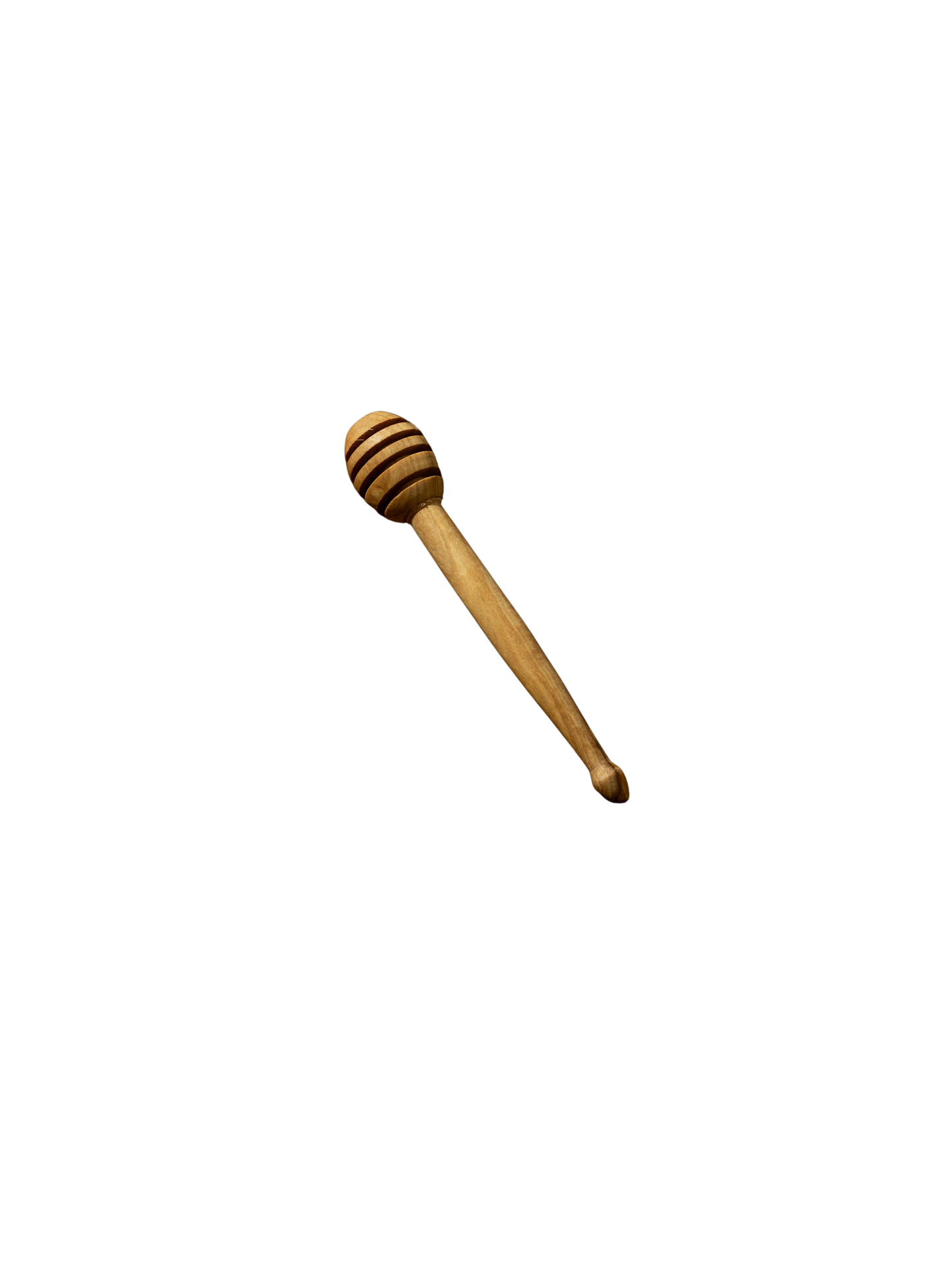 Natural Olive Wood Honey Dipper