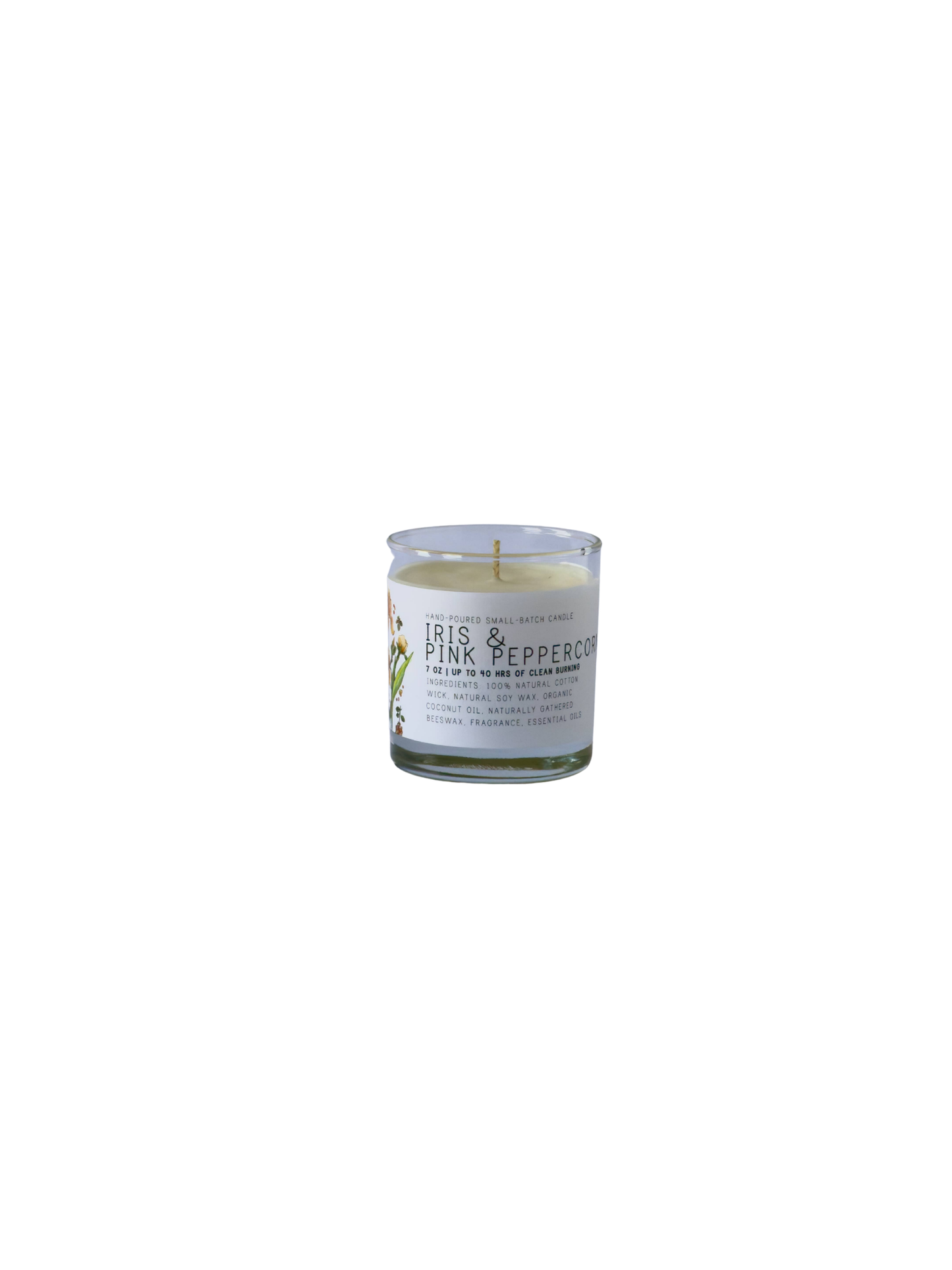 Iris & Pink Peppercorn Candle