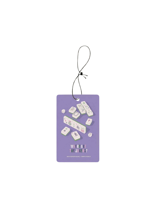 Where Are The Jokers? Mahjong Air Freshener