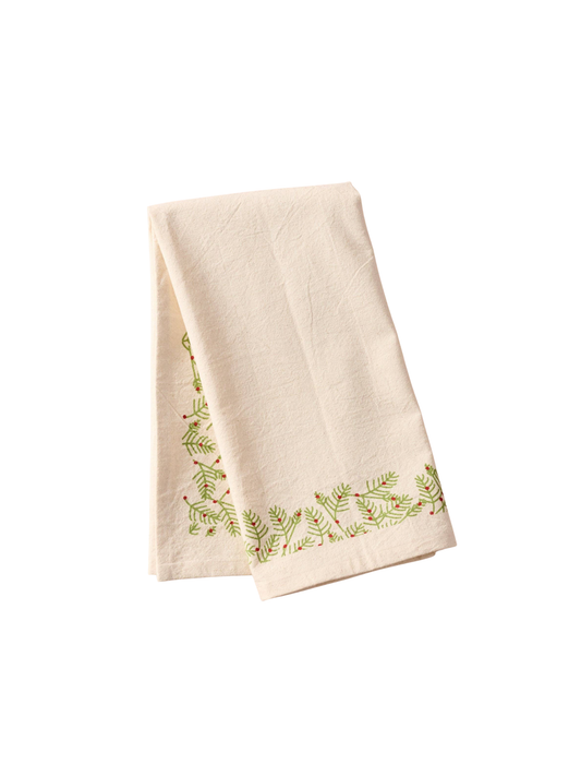 Sardee Holly Cotton Tea Towel