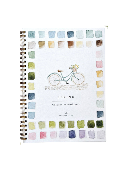 Spring Watercolor Workbook