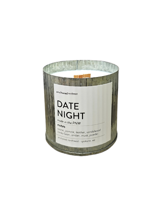 Date Night Wood Wick Soy Candle