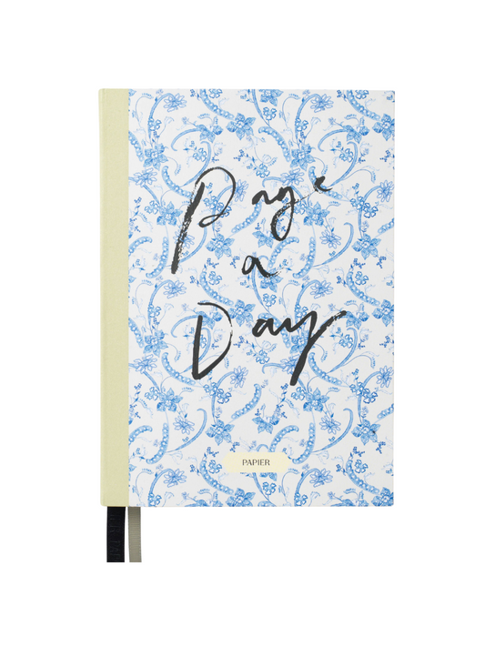 Scripted Floral Undated Softcover Planner