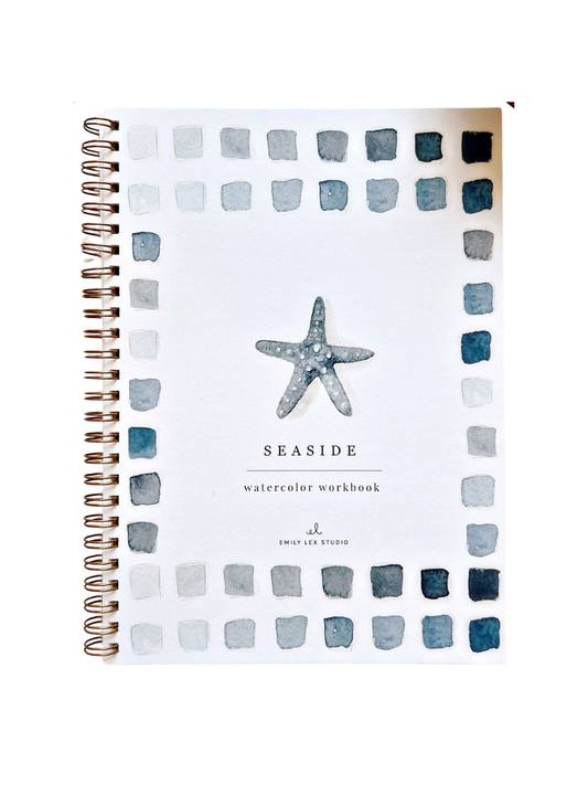 Seaside Watercolor Workbook