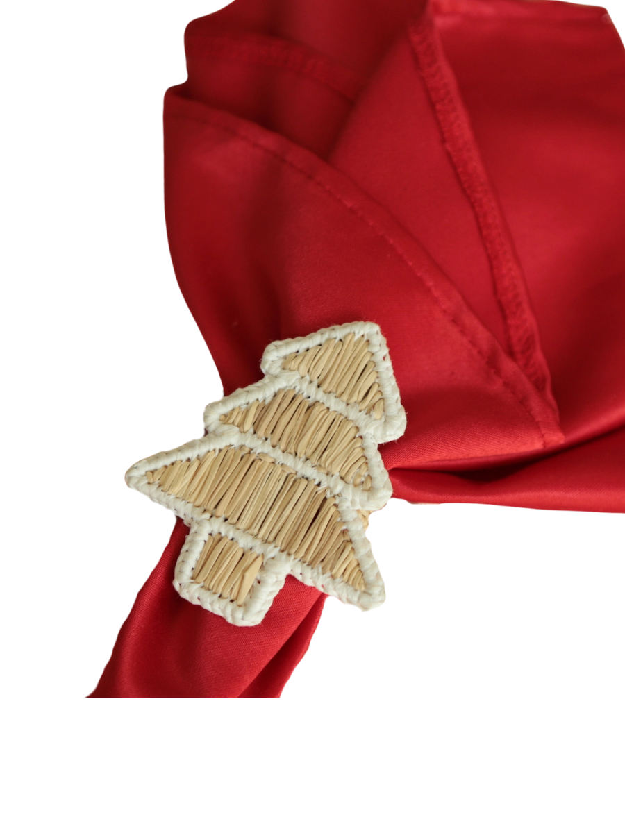 (Set of 4) Christmas Tree Napkin Ring