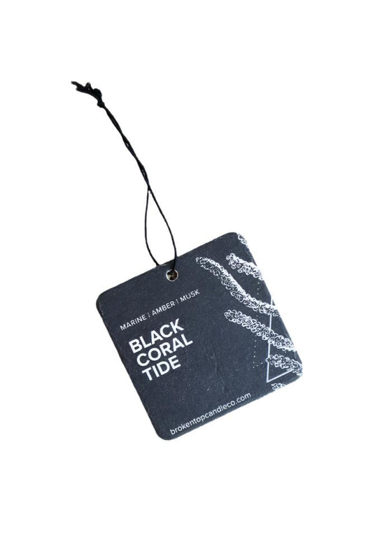 Black Coral Tide Car Freshener
