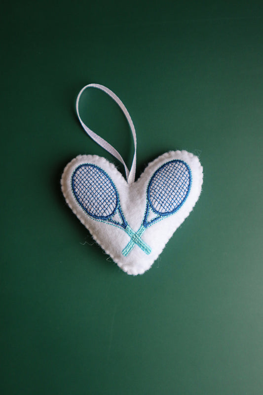Tennis Racquet Ornament