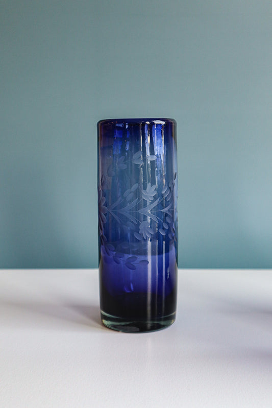 French Blue Condessa High Ball Glass