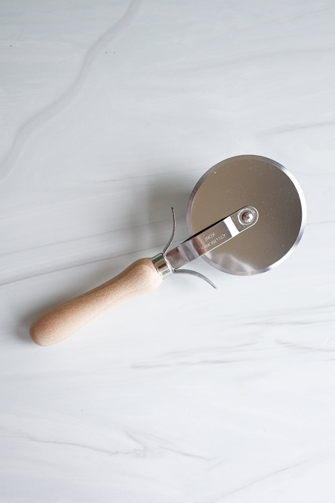 Italian Beechwood Pizza Slicer