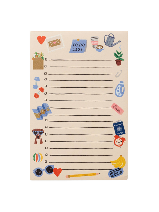 To Do Checklist Notepad