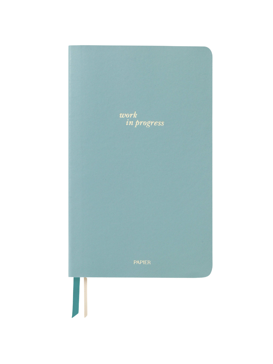 Work in Progress Softcover Lined Notebook