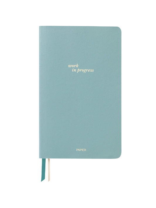 Work in Progress Softcover Lined Notebook