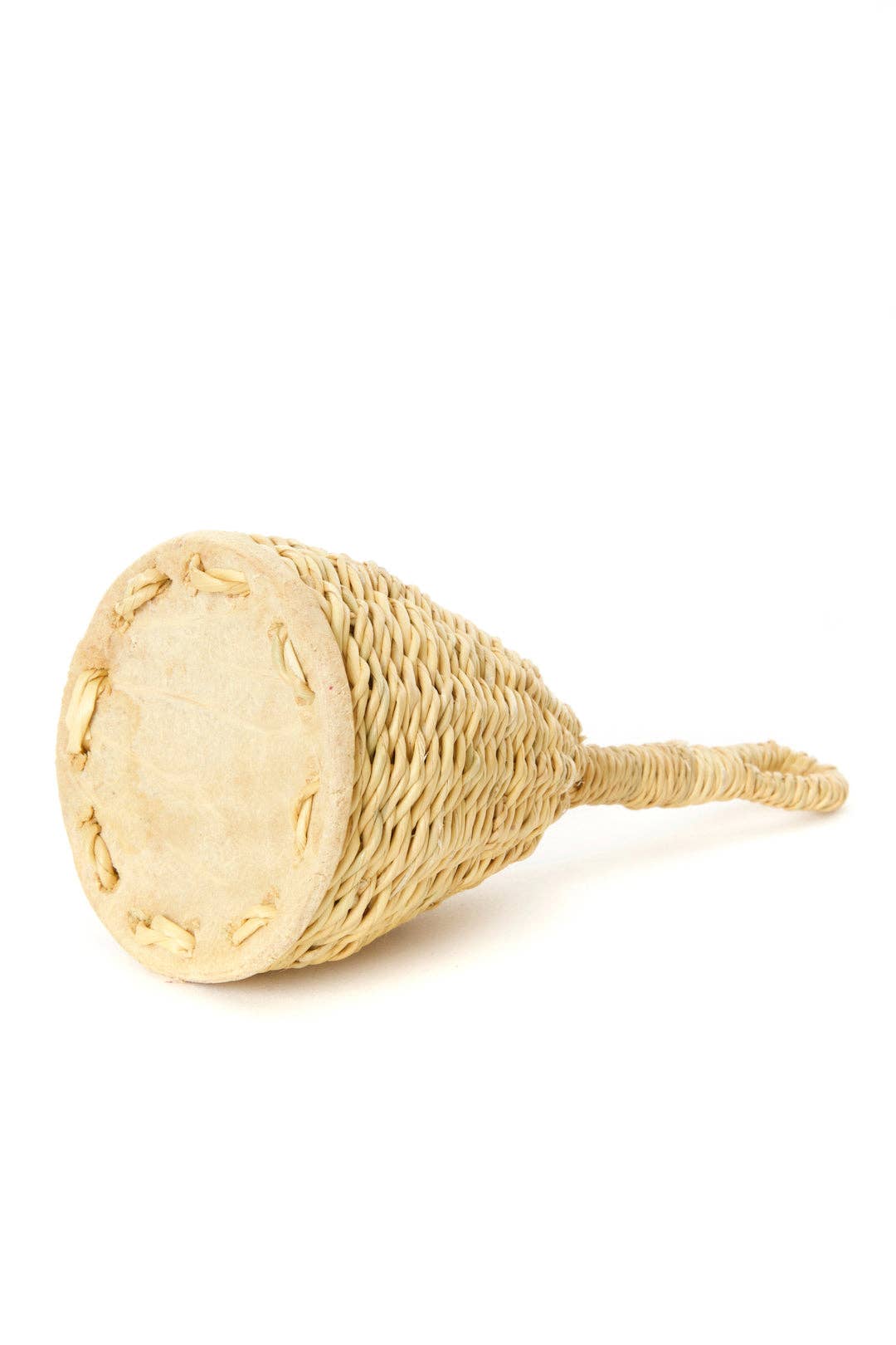 Natural Woven Elephant Grass Rattle