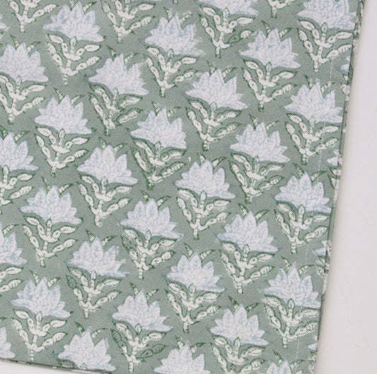 Dusty Rose Green Tea Towel