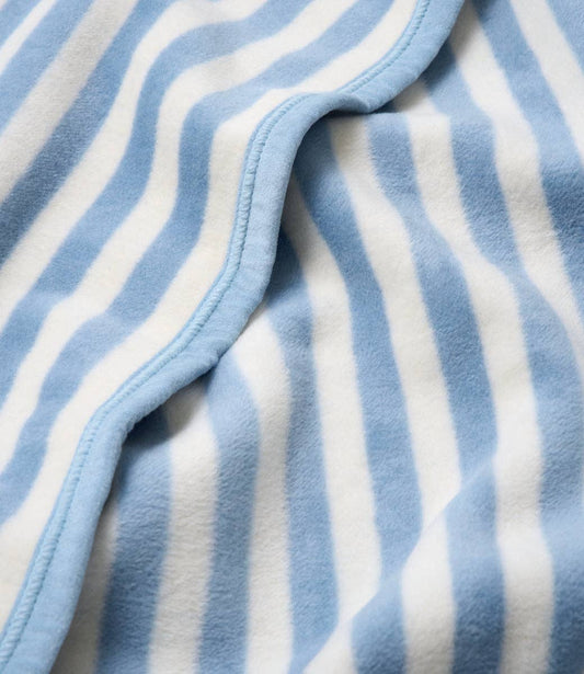 Sideline Stripe Bluebell Midi Blanket: Midi