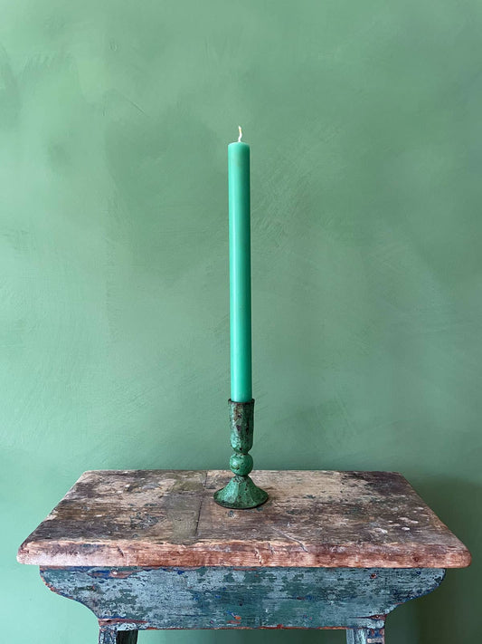 Austen - (Medium) Verdigris Candle Holder