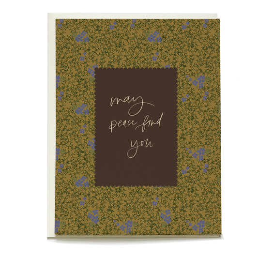 Vine+Bloom Sympathy Greeting Card