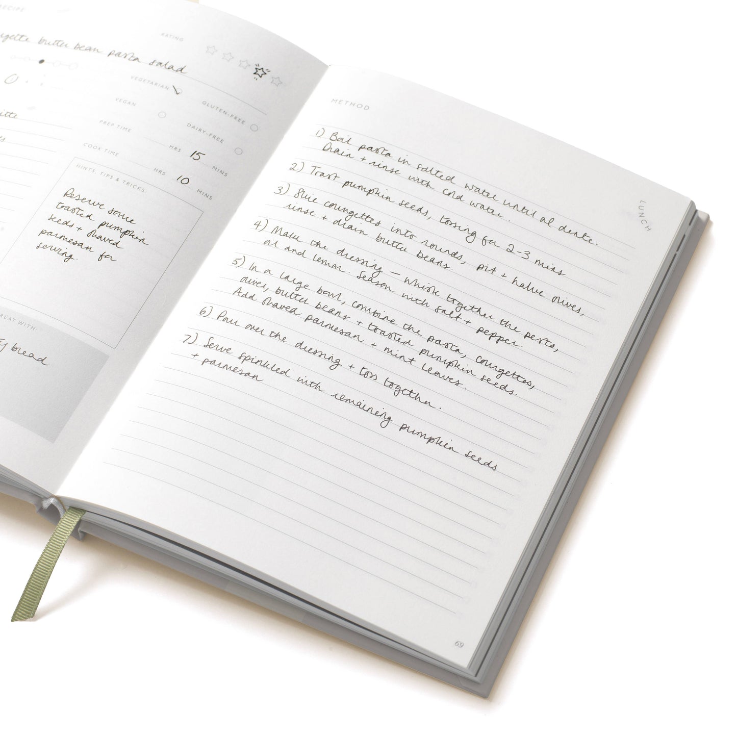 Ceramic Guided Recipe Journal