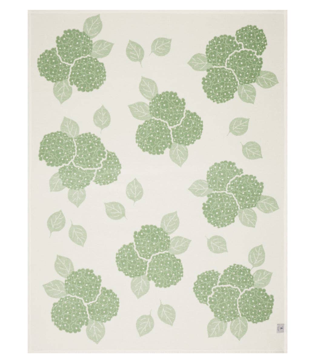 Hydrangeas Sage Blanket