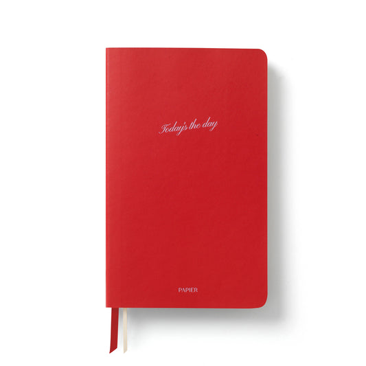 Today's the Day A5 Softcover Lined Notebook - PU Leather
