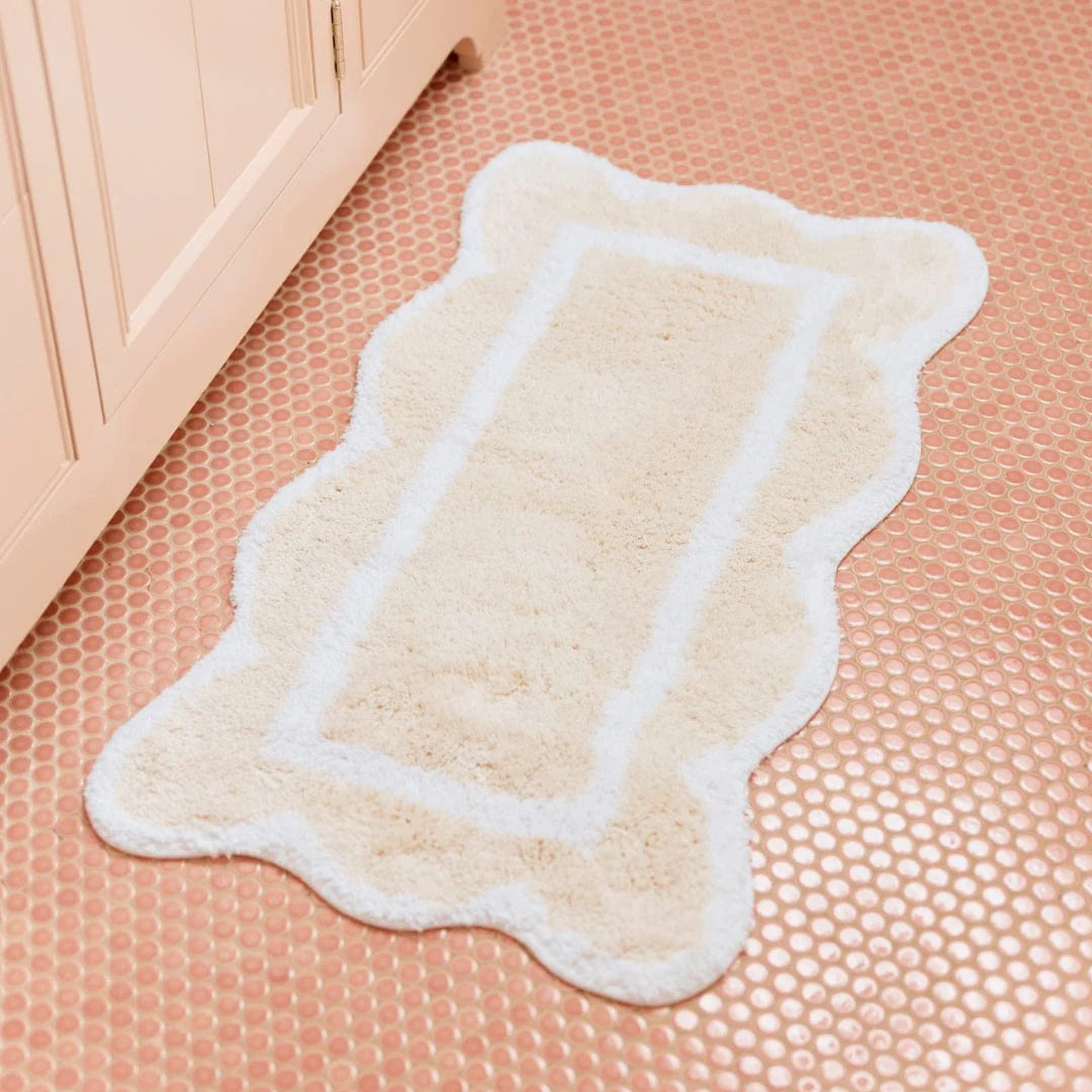 Scallop Bath Mat Dune