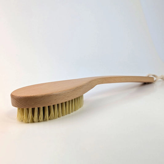 Long Handle Natural Sisal Dry Body Brush
