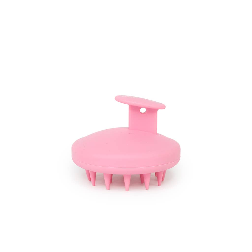 Round handheld silicone scalp massager: Cruise