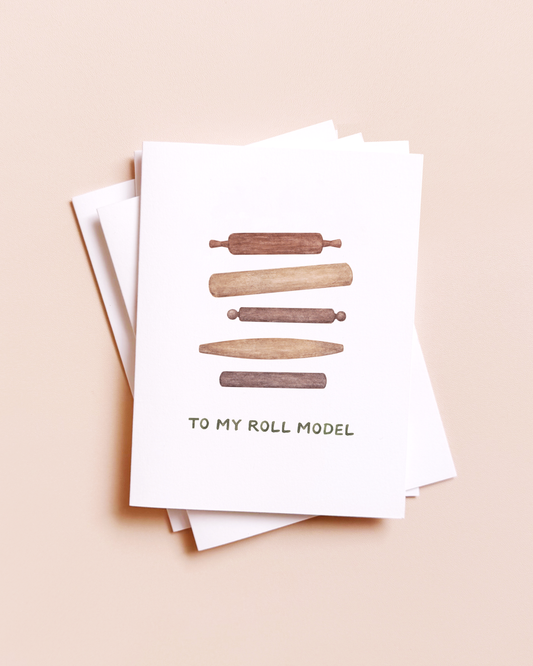 Roll Model — Cooking Pun Mother's / Father's Day Card