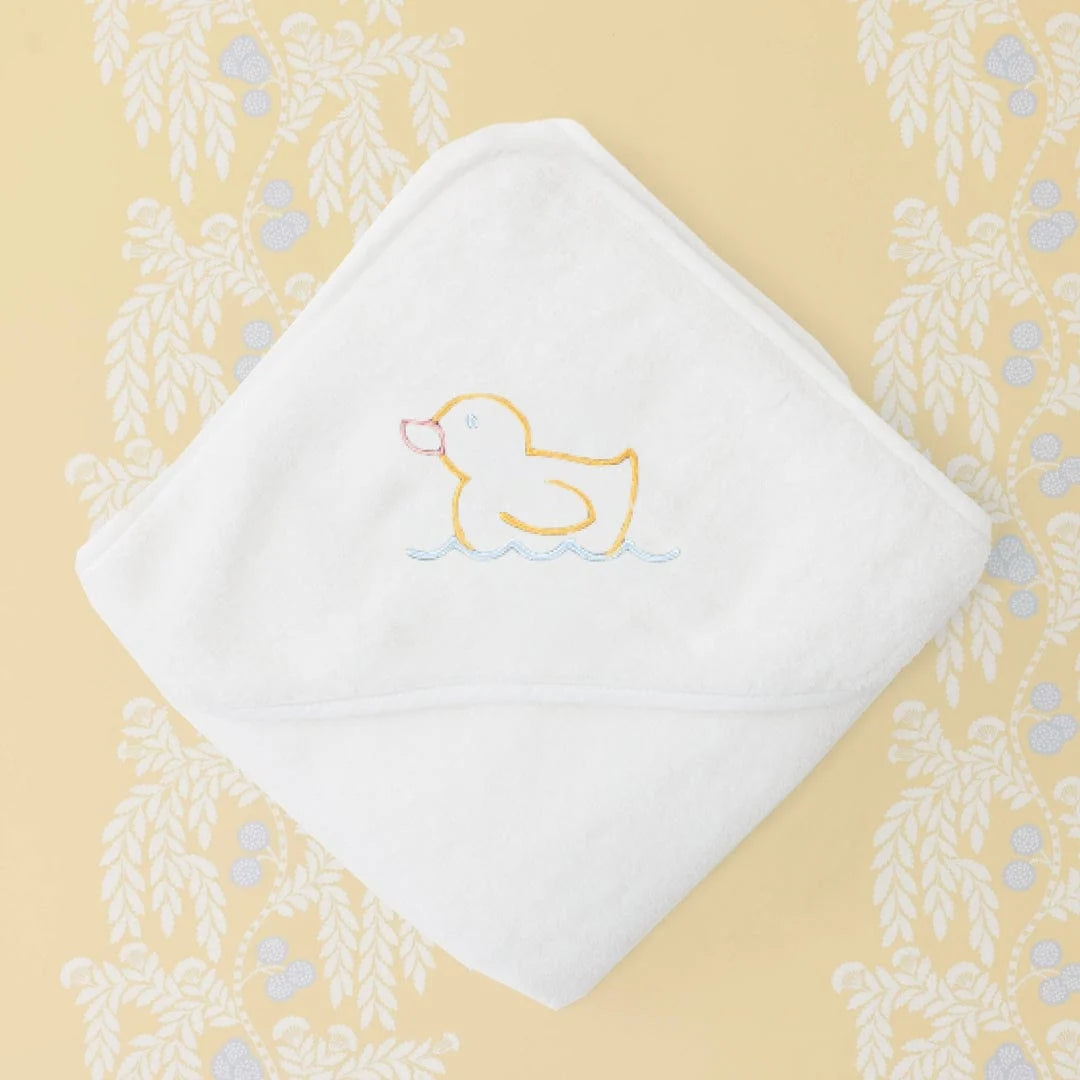 Baby Hooded Towel Ducky