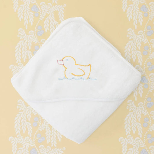 Baby Hooded Towel Ducky