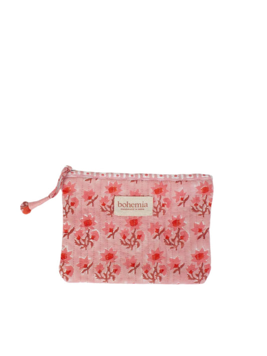 Vintage Pink - Posie Zip Pouch