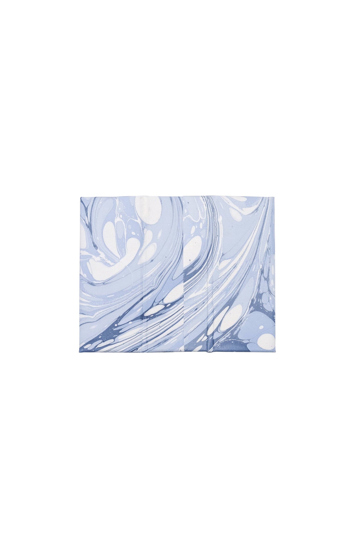 Hand-Marbled Pencil Holder Organizer in Ocean Wave