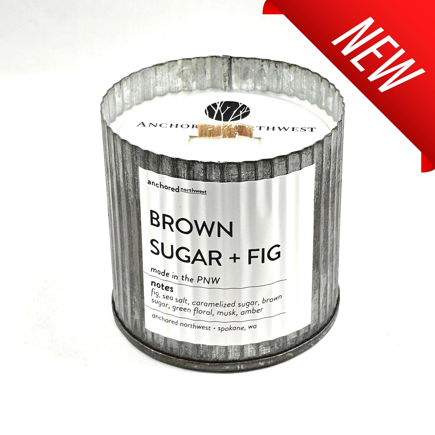 Brown Sugar & Fig Rustic Candle