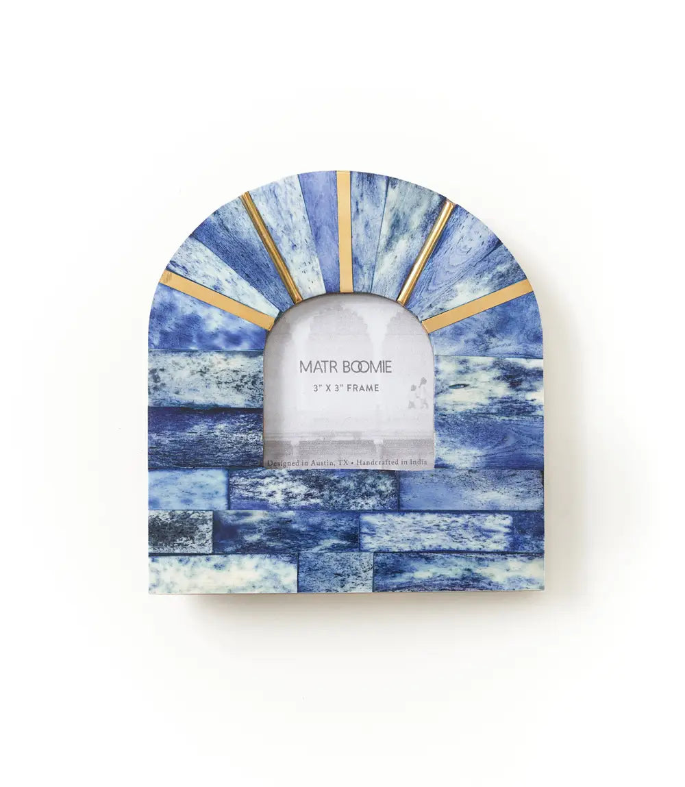 Artemis Arch Indigo Picture Frame -2.5" x 2.5"