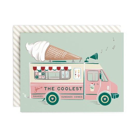The Coolest Ice Cream Truck Card