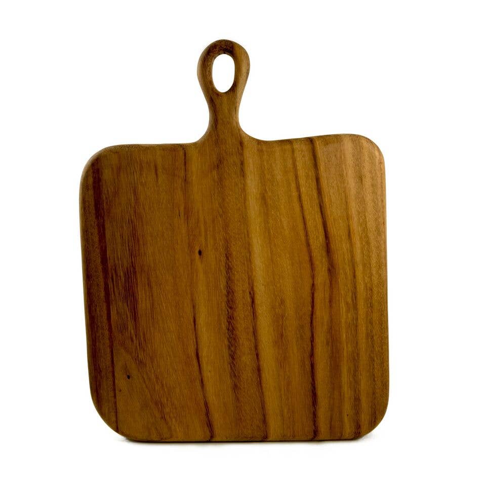 Square Loop Handle Caro Caro Board, (14"L x 14"W)