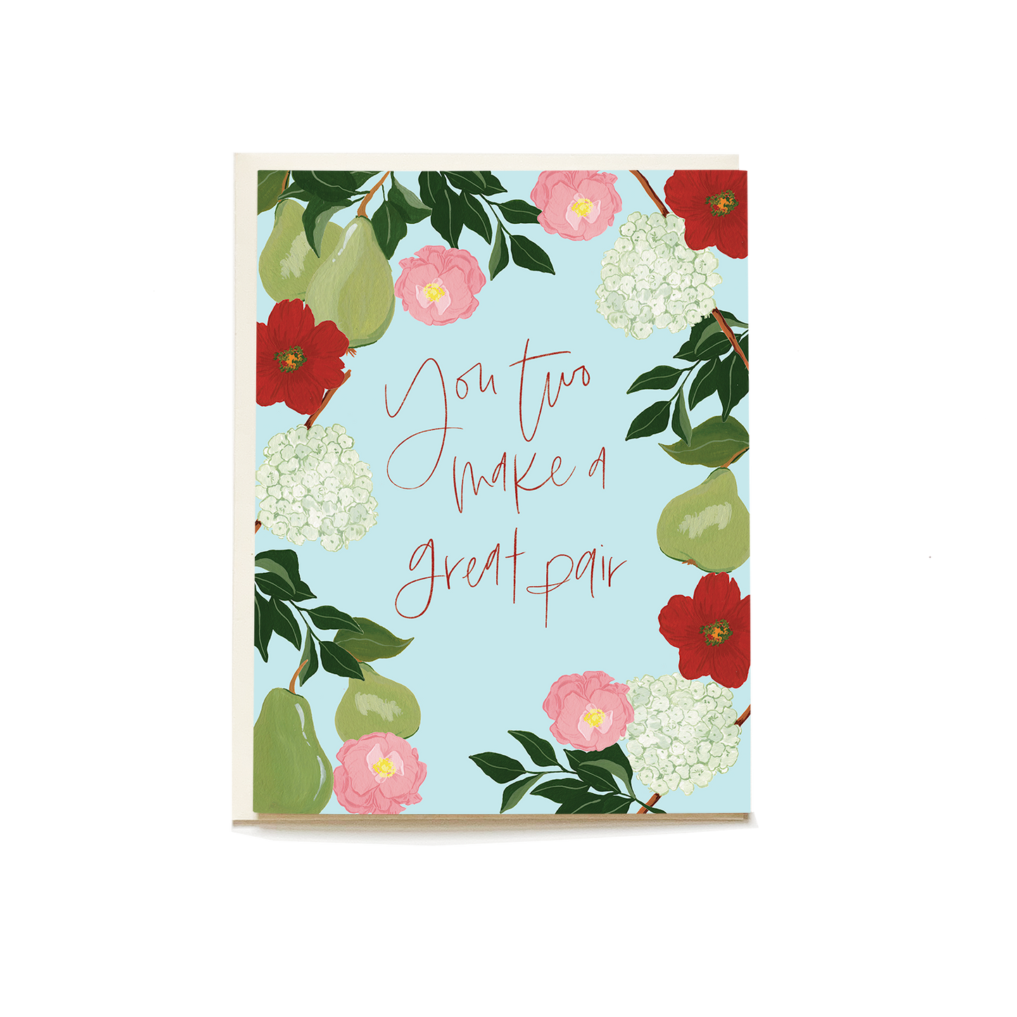 Great Pear Wedding Card