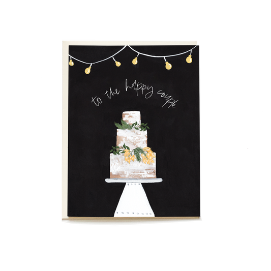 Decorative Cake Wedding Card