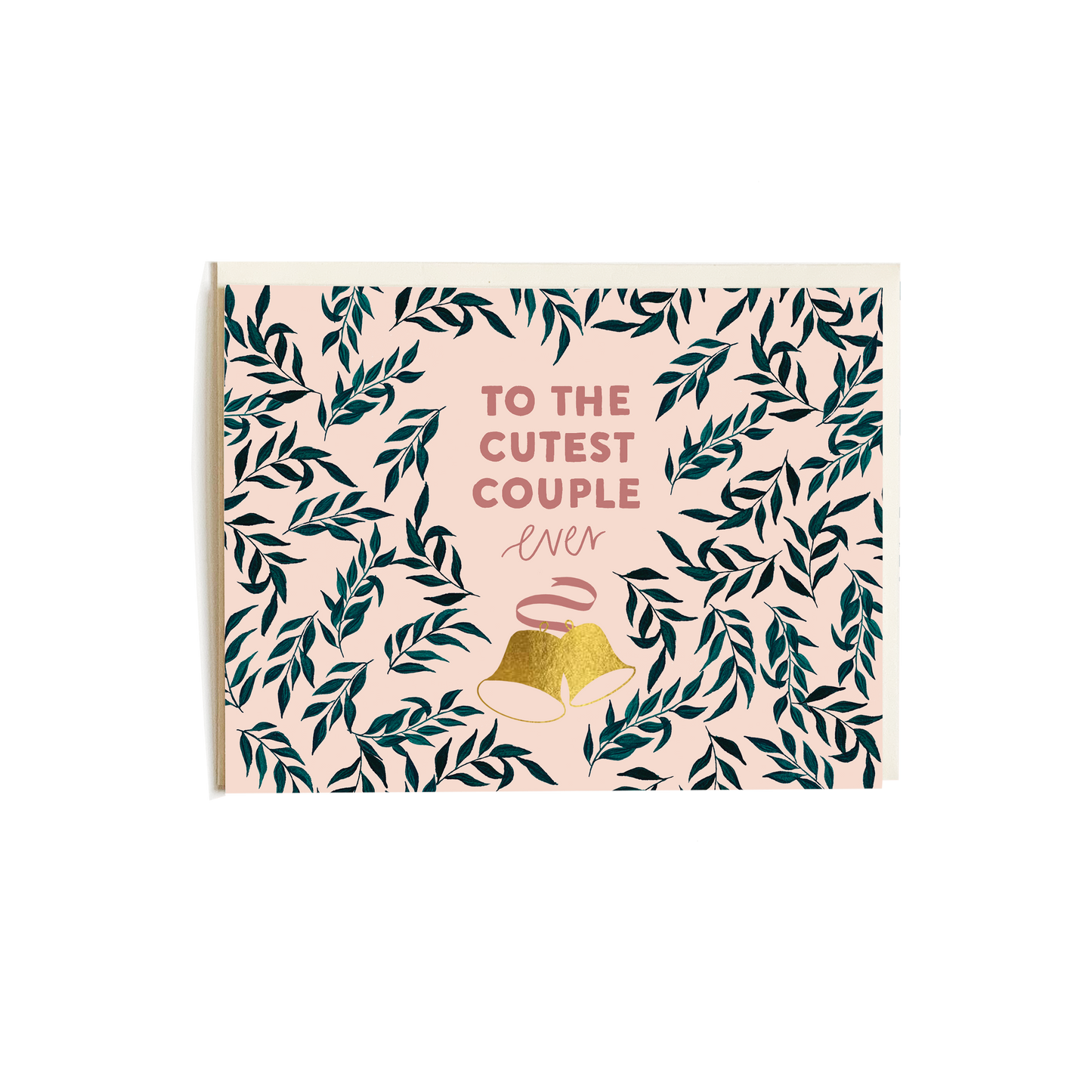 Cutest Couple Wedding Bells Card