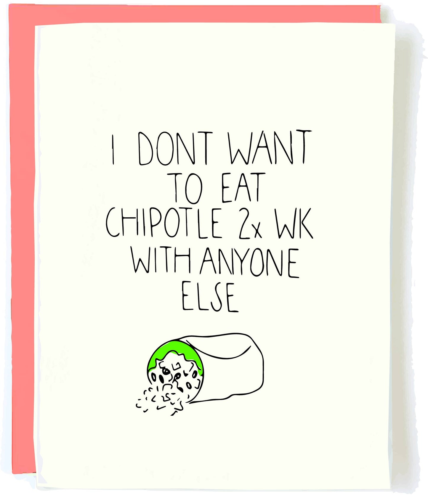 Chipotle Love Card