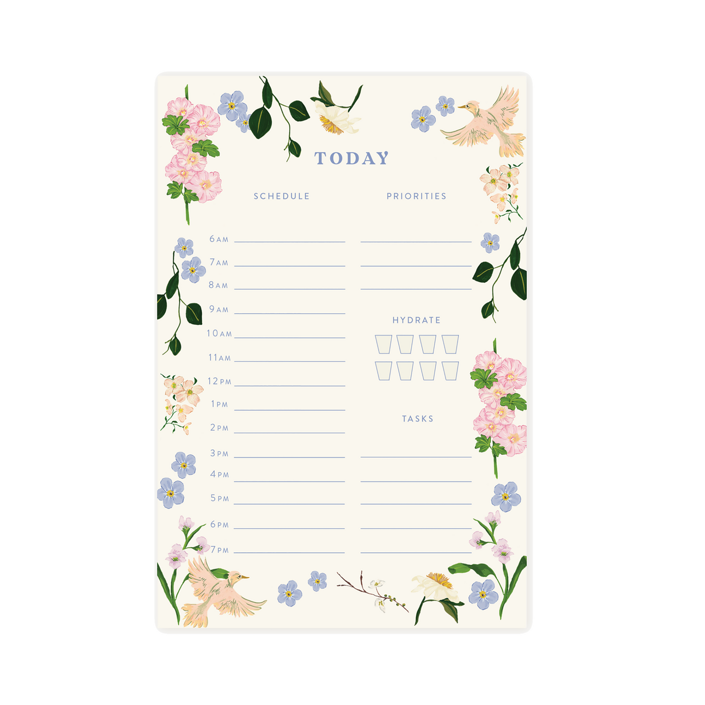 Pastel Garden Daily Pad