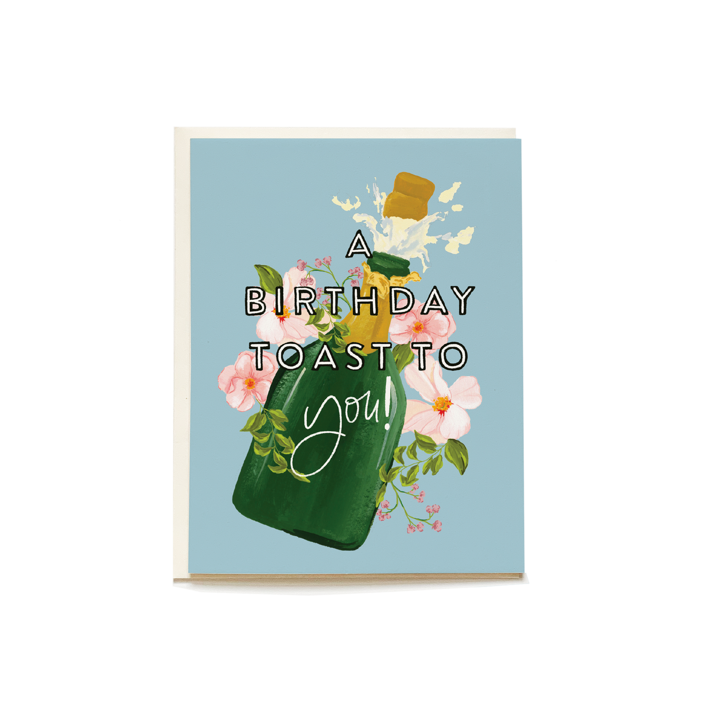 Birthday Toast Birthday Card