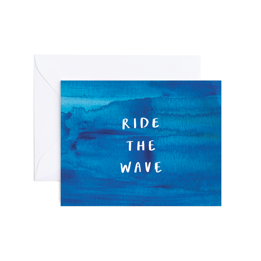 Hudson Ride the Wave Card