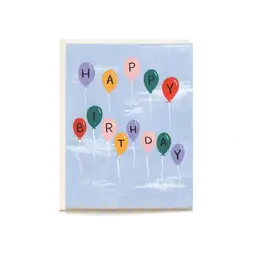 Sky High Birthday Card