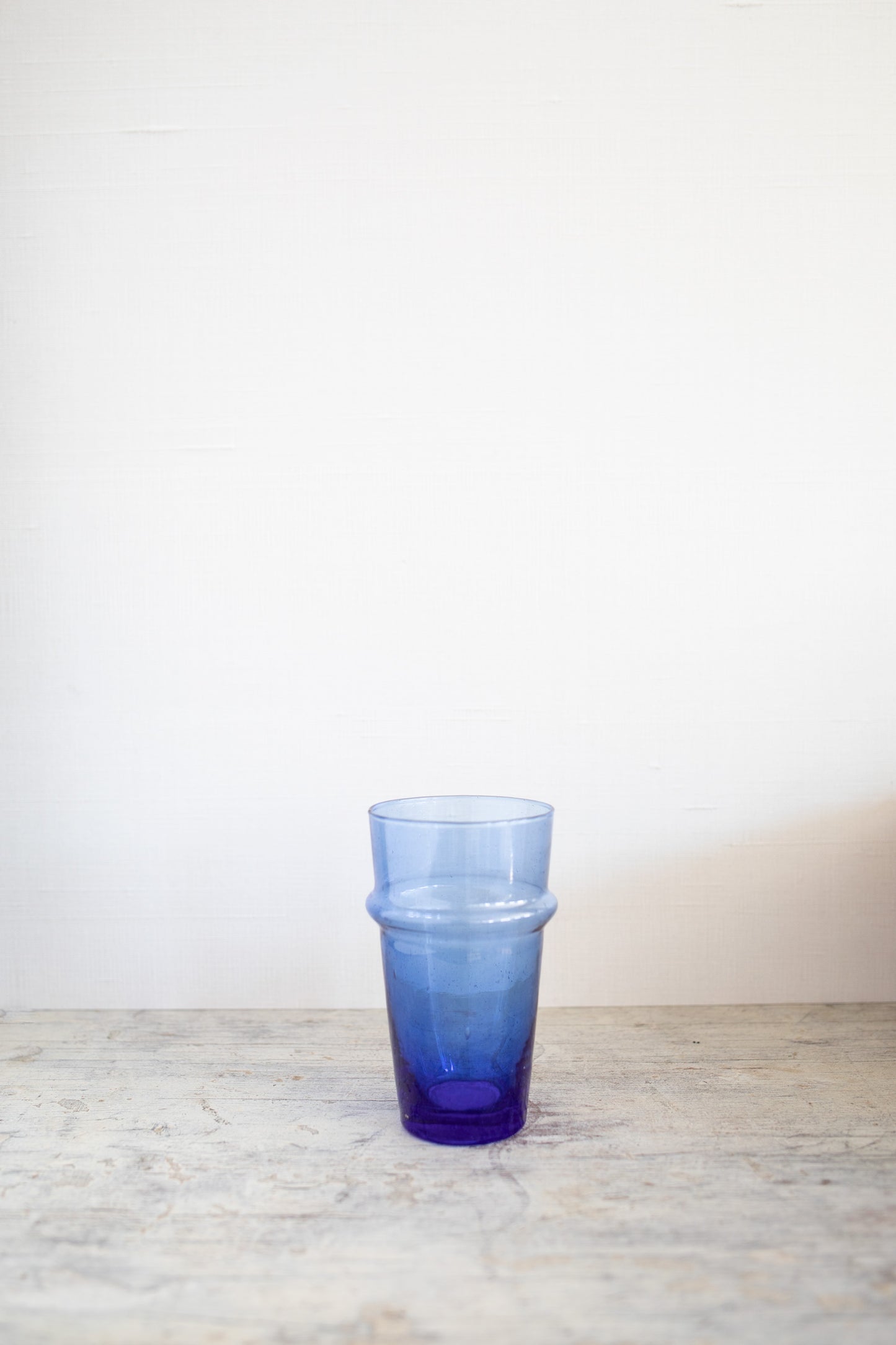 Blue Moroccan Beldi Glass