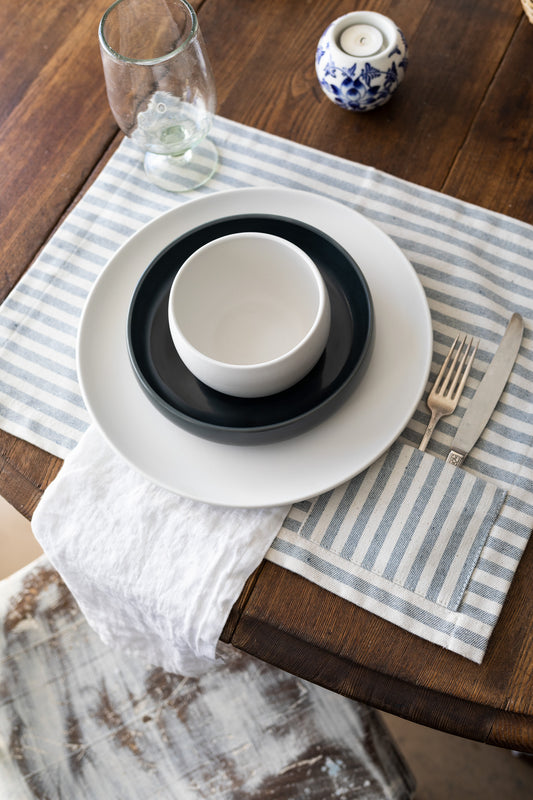 Striped Pocket Placemat Set of 4