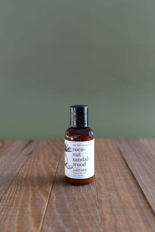 Coconut Sandalwood Travel Lotion